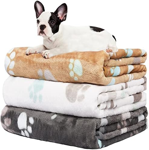 Rezutan 3 Pack Premium Soft Dog Blanket by Rezutan