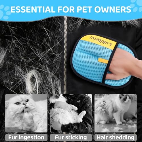 Pet Hair Removal Glove for Dogs & Cats - Image 3