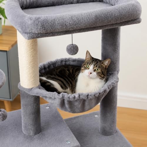 Multi-Level Cat Tree for Indoor Cats, Cat Tree Tower - Image 4
