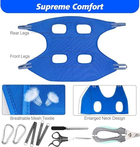 Ateson Pet Grooming Hammock, Dog Grooming Harness - Image 6