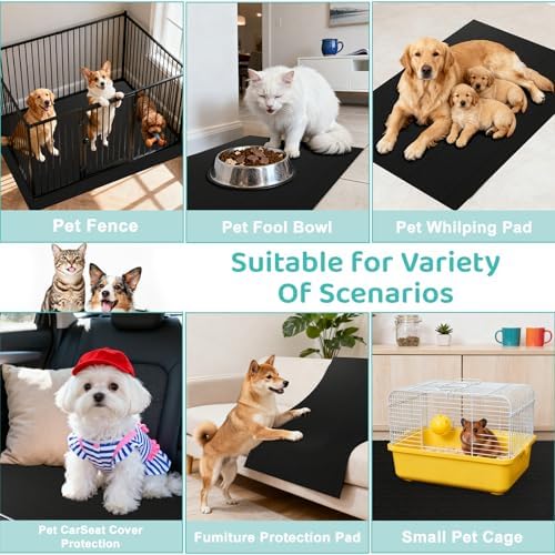 Dog Crate Mat, Pet Crate Floor Protection Mat, Mat - Image 7