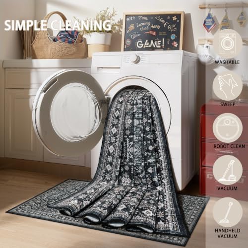 2x4 Entryway Runner Rugs, Small Runners - Image 5