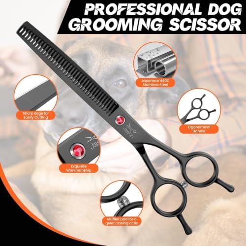 JASON Dog Grooming Thinning Scissors - Image 4