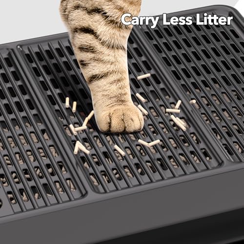 Large Litter Box Step, Litter Box Ramp 16"x11" Litter Catcher Mat, Double Layer - Image 4