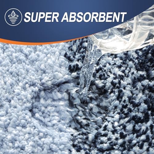 OLANLY Bathroom Runner Rug 47x24, Extra Soft Absorbent Microfiber Bath Rugs - Image 3