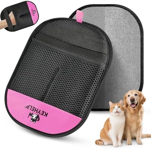 Pet Hair Removal Glove for Dogs & Cats, Newly Upgraded Reusable Electrostatic by MainProducts