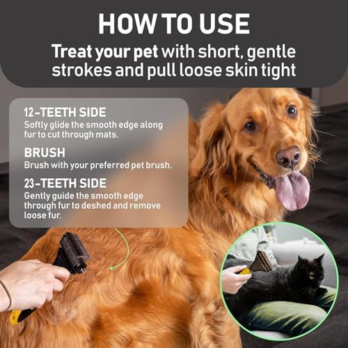 Pet Republique Matt Splitters Tool – Effective Mat Remover and De-matting Comb - Image 7