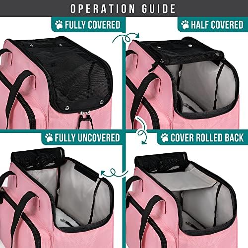PetAmi Small Dog Purse Carrier, Airline Approved Soft Sided Tote - Image 5
