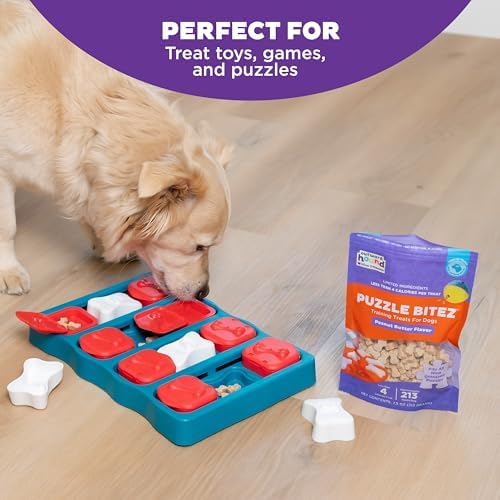Outward Hound Nina Ottosson Puzzle Bitez Dog Treats, Peanut Butter, 7.5 oz - Image 2