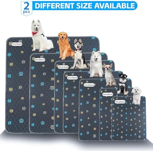Aitmexcn Washable Puppy Dog Pee Pad, Fast Drying Reusable Puppy Pads - Image 5