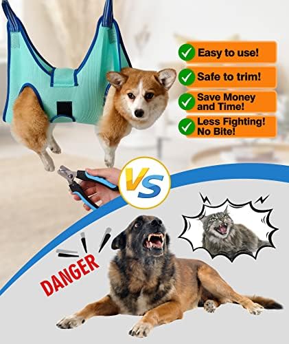 Kkiimatt Dog Grooming Hammock Harness, Hanging Harness Holder - Image 2