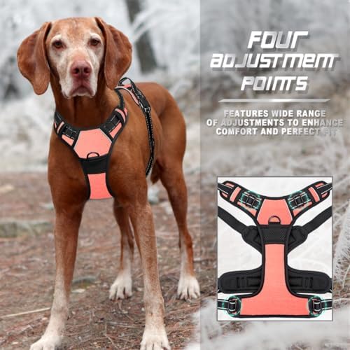 BARKBAY Dog Harness No Pull for Medium Sized Dog Front Back Clips, Dog Vest - Image 6