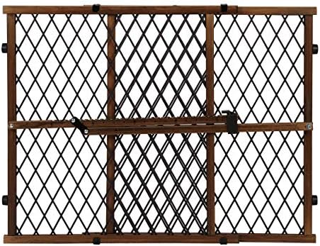 Position & Lock Adjustable Wood Baby Gate - Image 5