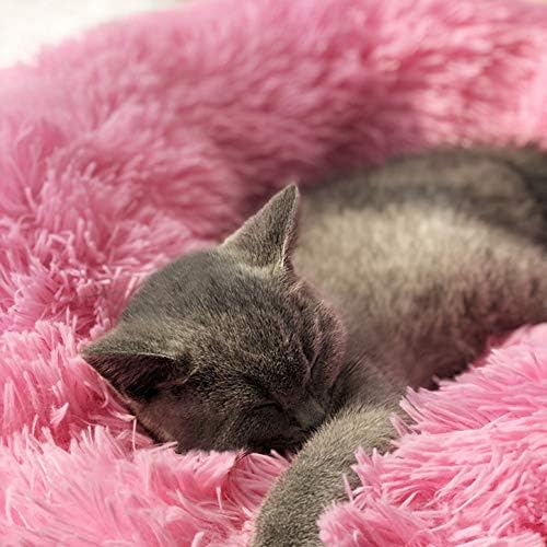 Cat Bed for Indoor Cats, Mini Plush Self Warming Kitten Bed, 20 Inch - Image 5