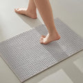 TYUU Bathroom Rugs Non Slip Washable, Super Absorbent Thin Bath Mat Small Quick by TYUU