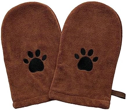 Penny & Niko Microfiber Pet Towel Mitts by PennyNiko