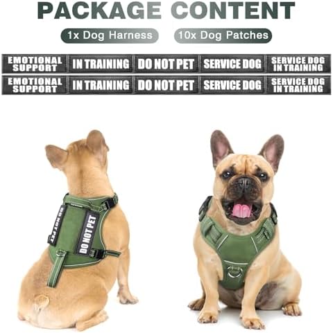 WINSEE Tactical Dog Harness, No Pull Dog Harness - Image 2