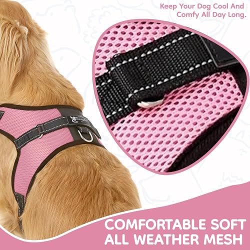 No Pull Reflective Adjustable Dog Harness - Image 3