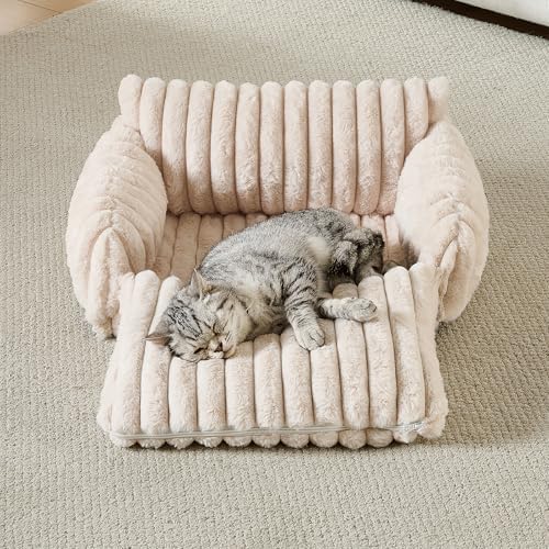 Hollypet Cat Bed Small Dog Orthopedic Couch Beds - Image 6