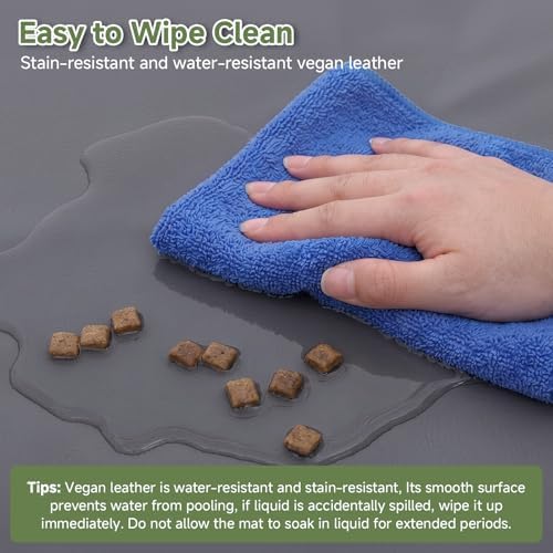 Outdoor Small Dog Crate Pad Bed, Reversible Waterproof Wipeable Mat - Image 2