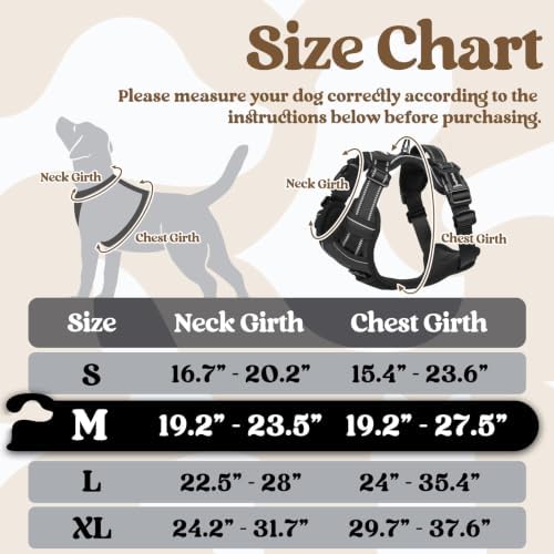 rabbitgoo Dog Harness Medium Sized, Updated Easy On & Off - Image 2