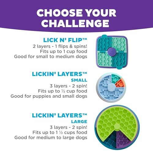 Outward Hound Nina Ottosson Lickin’ Layers 3-in-1 Dog Toy Treat Puzzle - Image 5