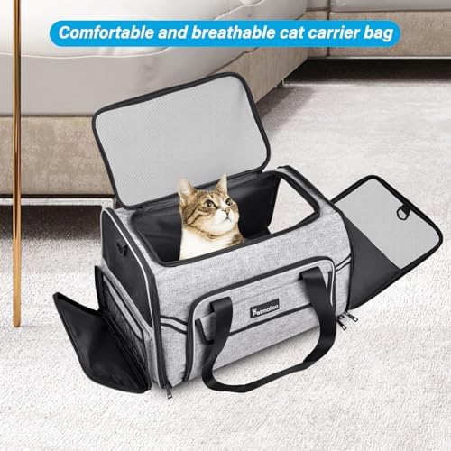 Petmolico Cat Carrier Soft-Sided Airline Approved - Image 6