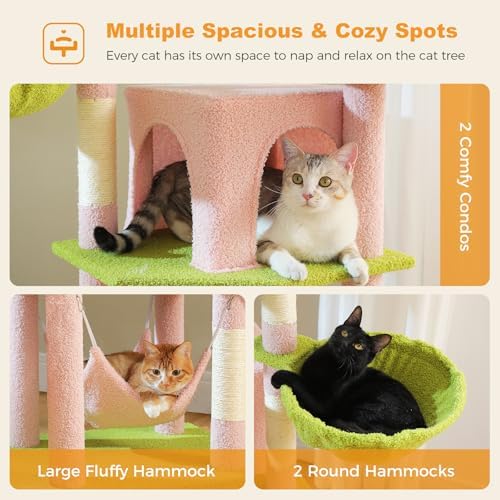 MUTTROS 71.2" Tall Cat Tree - Image 4