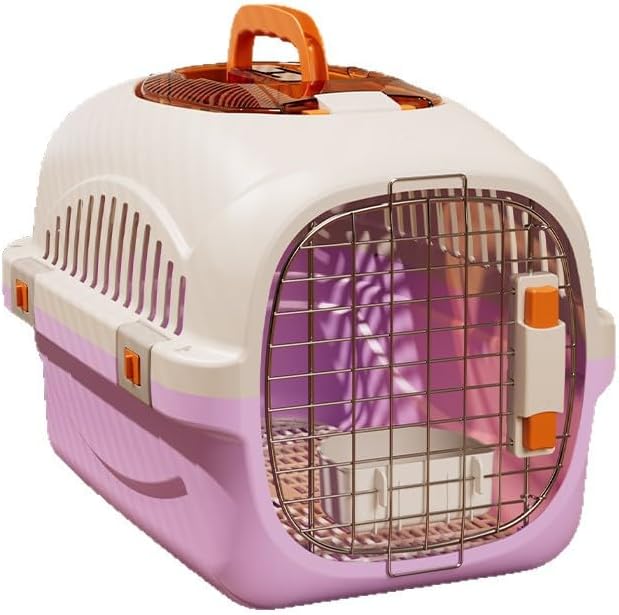 Cat Carrier Airline Approved, Portable Pet Travel Crate by Unknown