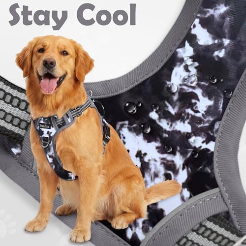 Funfox Dog Harness No Pull, Adjustable Pet Vest Harness, Super Soft Material - Image 5