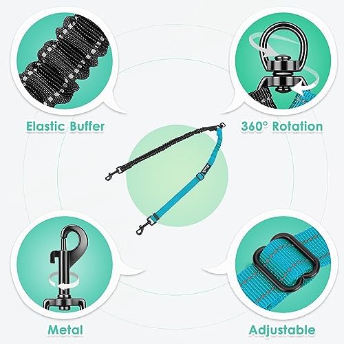 AUTOWT Two Dog Lead, 2 in 1 Upgraded Double Dog Leash Attachment Combine - Image 2