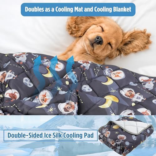 Paw Legend Dog Cooling Mat for Extra Large Dogs 55" x 80", Pet Cooling Pad - Image 2