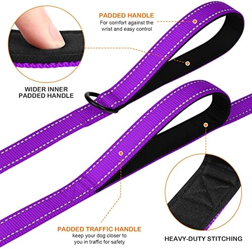 Joytale Dog Leash for Large Dogs that Pull, Double Handle - Image 2