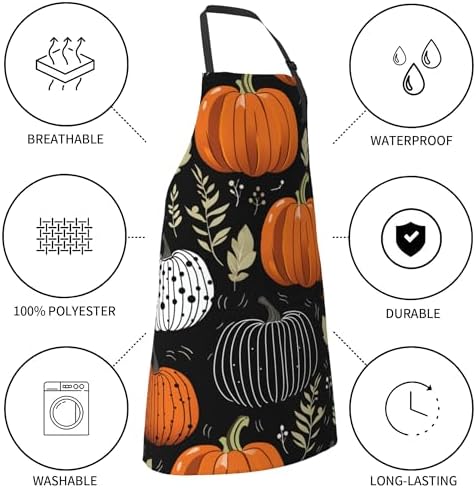 Art Apron with Pocket for Women Men - Image 3