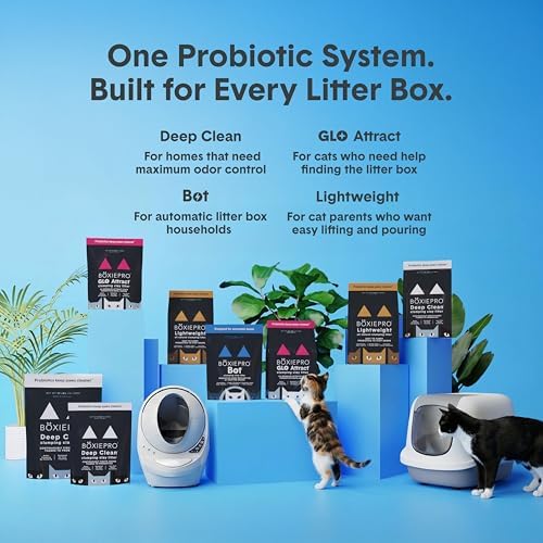 Boxie Glo Attract Clumping Cat Litter 40+ Day Odor Control Dust Free 40 lb - Image 7