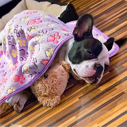 Tatuo 4 Pcs Fleece Dog Blankets - Image 5