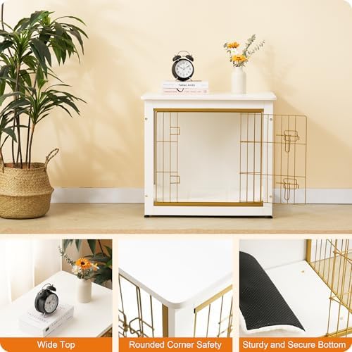 DWANTON 27" Dog Crate Furniture, Dog Kennel Indoor, - Image 6