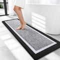 OLANLY Bathroom Runner Rugs 47x17, Long Bath Mats by OLANLY