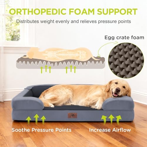 Waterproof Orthopedic Dog Bed for Extra Large Sized Dogs - Image 2