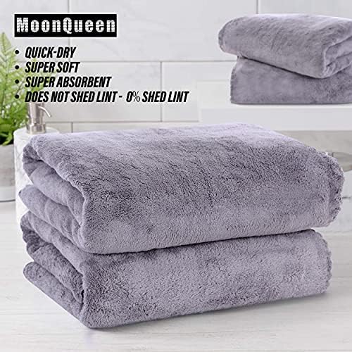 MOONQUEEN 6 Pack Premium Bath Towel Set - Image 5