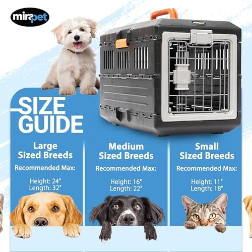 Collapsible Pet Carrier for Small Cats & Dogs, 21.5"L x 12"W x 14"H - Image 3