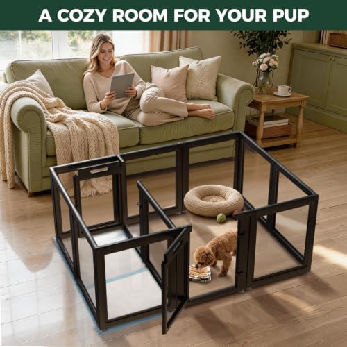 FXW AuraSpace Acrylic Dog Playpen System - Image 2