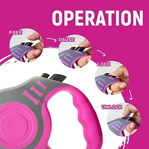 Retractable Dog Leash Automatic Telescopic Tractor Dog Tape - Image 4