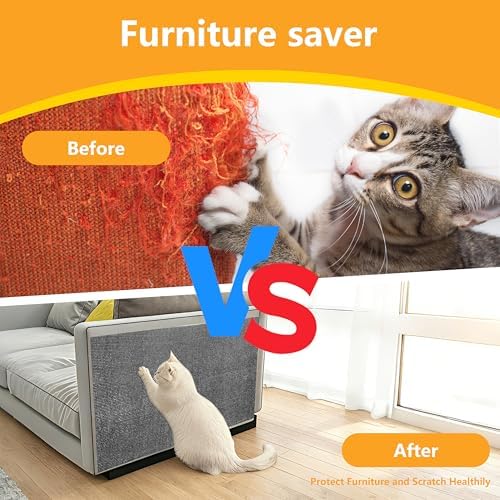 Cat Scratch Pad for Wall, Scratch Furniture Protector - Image 4