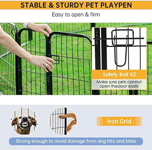 BestPet | Dog Playpen | 24", 32 Panels | Heavy Duty Metal Pet Exercise Pen - Image 5