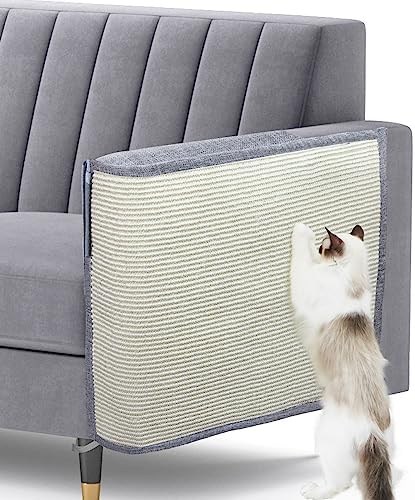 Upgraded Cat Scratch Furniture Protector, Cat Scratch Sofa Arm Sheild by Oroonoko