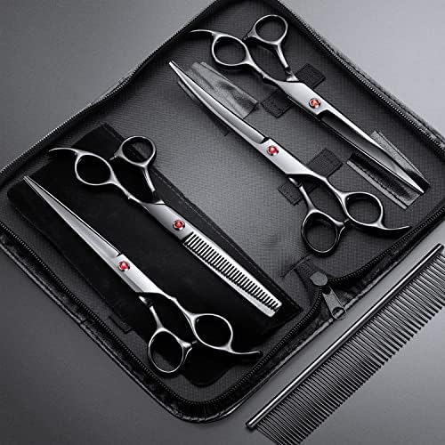 Gimars 7.0in Professional 4CR Stainless Steel Safety Round Tip 6 in 1 Dog - Image 7