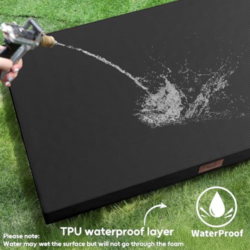 Large Waterproof Orthopedic Dog Bed - Image 4