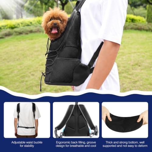 Pawaboo Pet Dog Front Carrier Backpack - Image 5