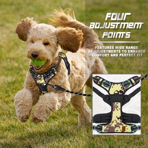 BARKBAY Dog Harness No Pull for Small Sized Dog Front Back Clips, Dog Vest - Image 6
